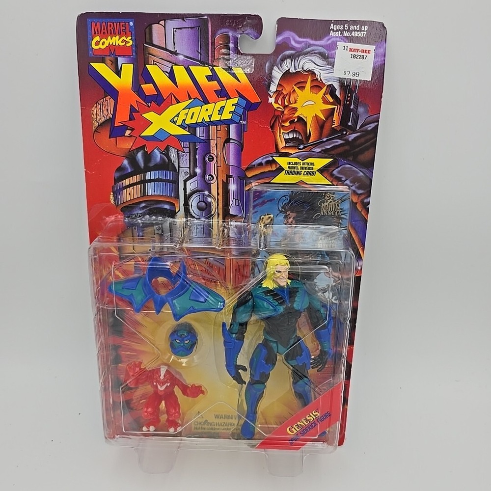 ToyBiz Marvel X-Men‎ X-Force The Protector Action Figure #49543, 1995- New